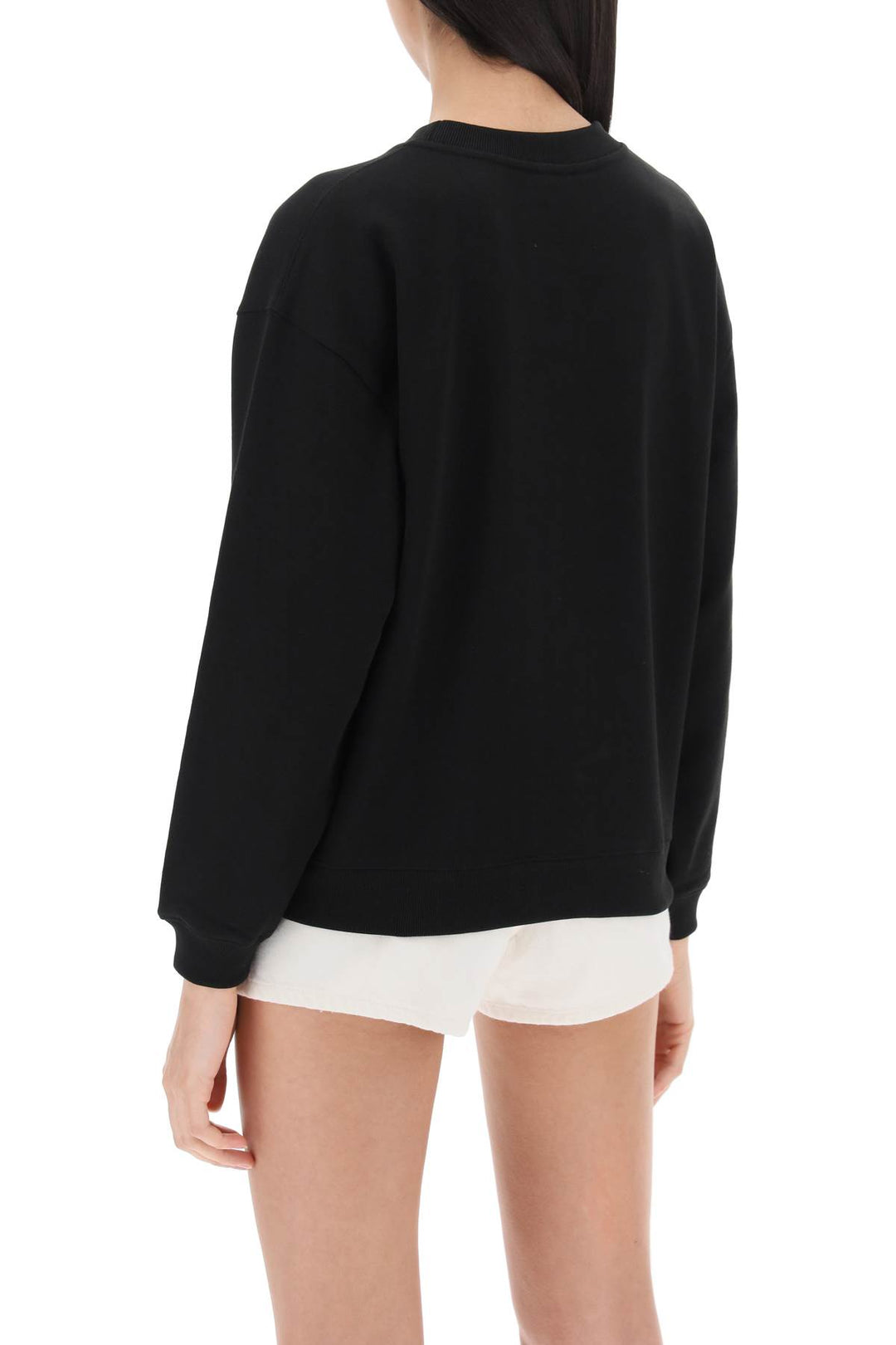 Crew Neck Sweatshirt With Embroidery - Kenzo - Women