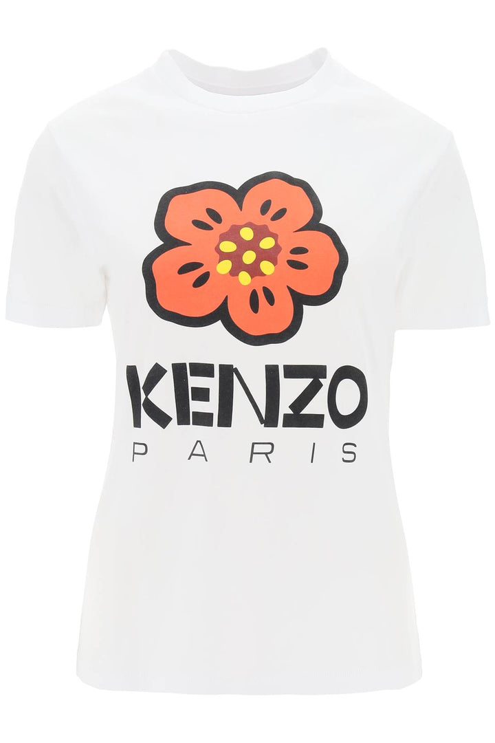 T Shirt With Boke Flower Print - Kenzo - Women