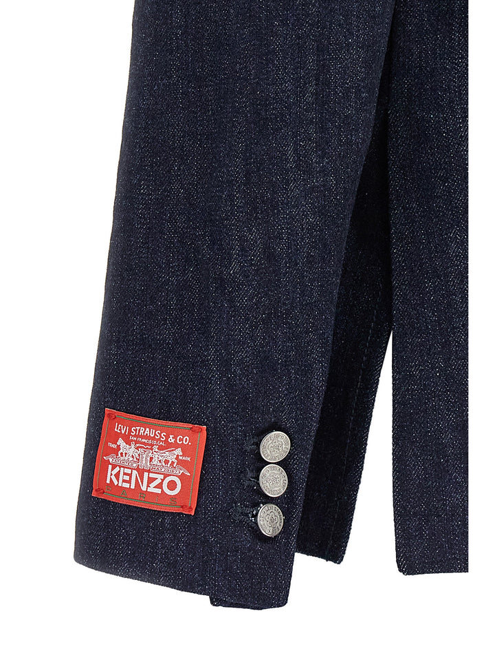 Kenzo X Levi Strauss & Co. Blazer Jackets Blue