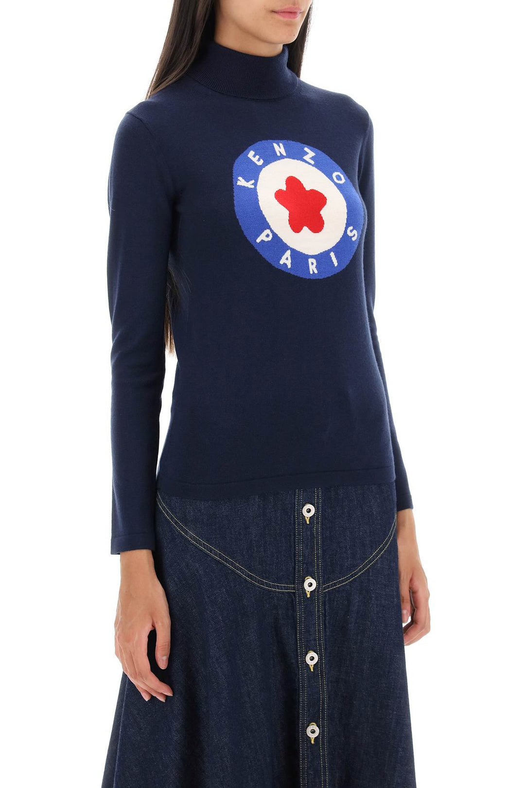 Target Wool Turtleneck Sweater - Kenzo - Women