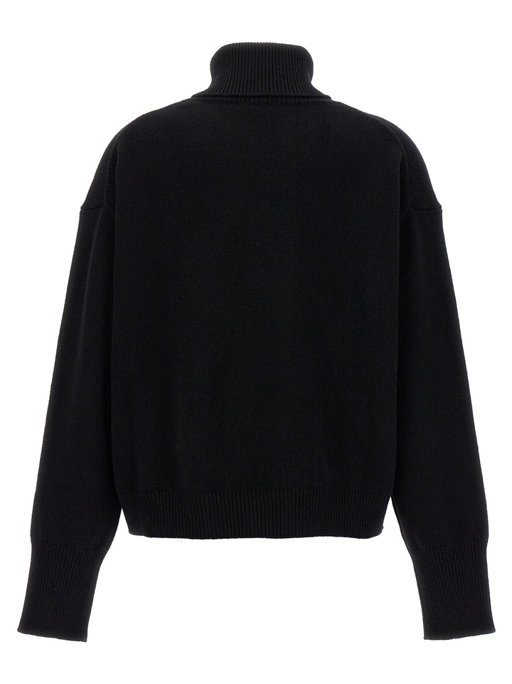 Crest Logo Sweater, Cardigans Black