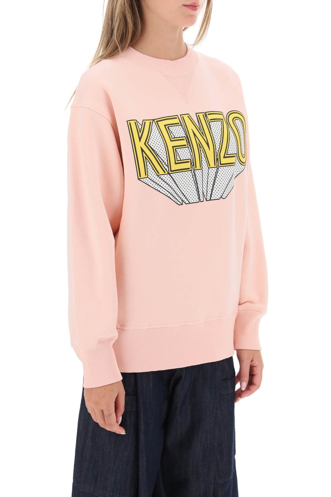 3 D Printed Crew Neck Sweatshirt - Kenzo - Women