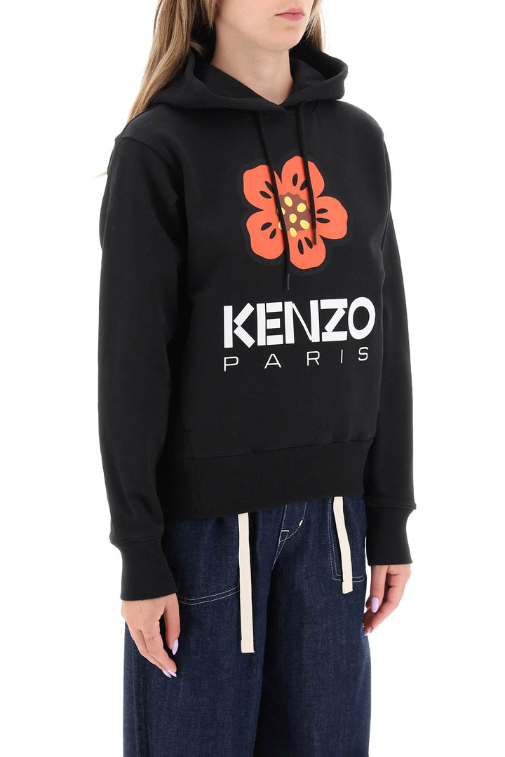 Hoodie With 'Boke Flower' Print - Kenzo - Women