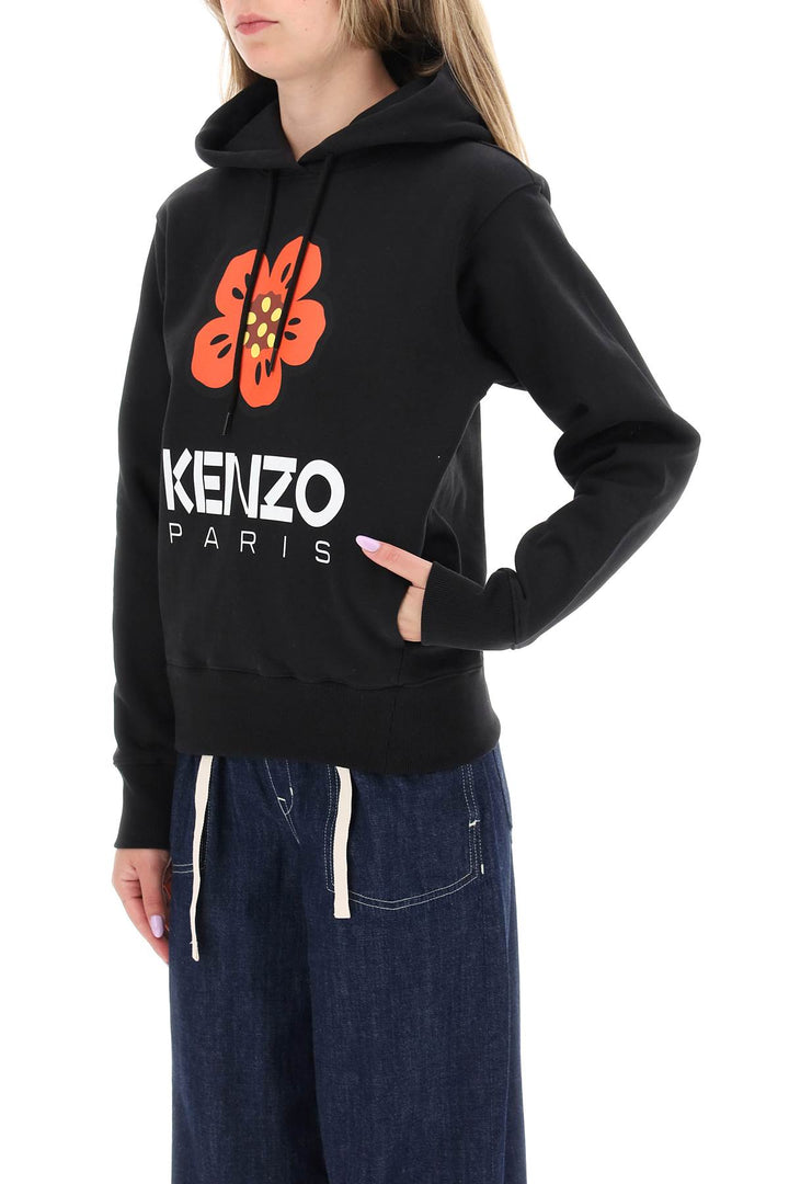 Hoodie With 'Boke Flower' Print - Kenzo - Women