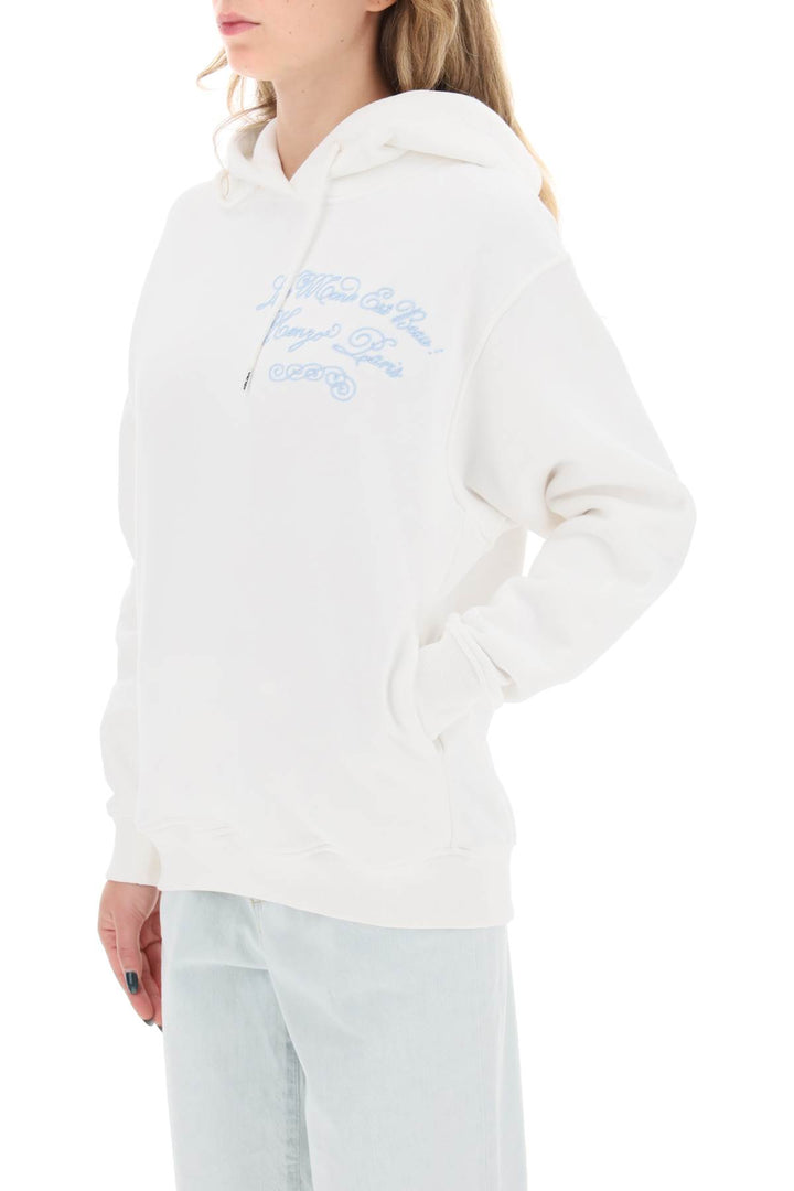 Kenzo World Embroidered Hoodie - Kenzo - Women