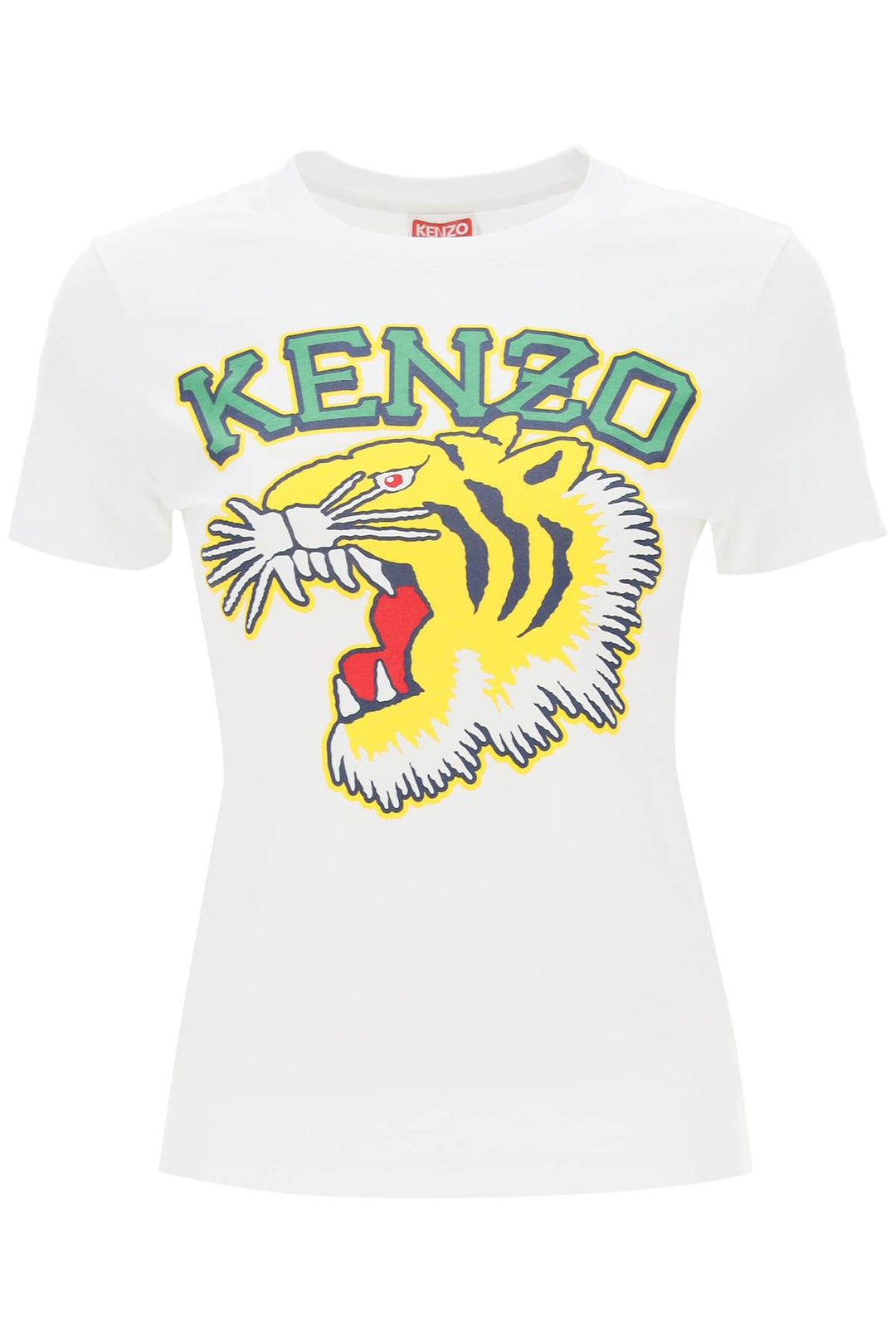 'Tiger Varsity Jungle' T Shirt - Kenzo - Women