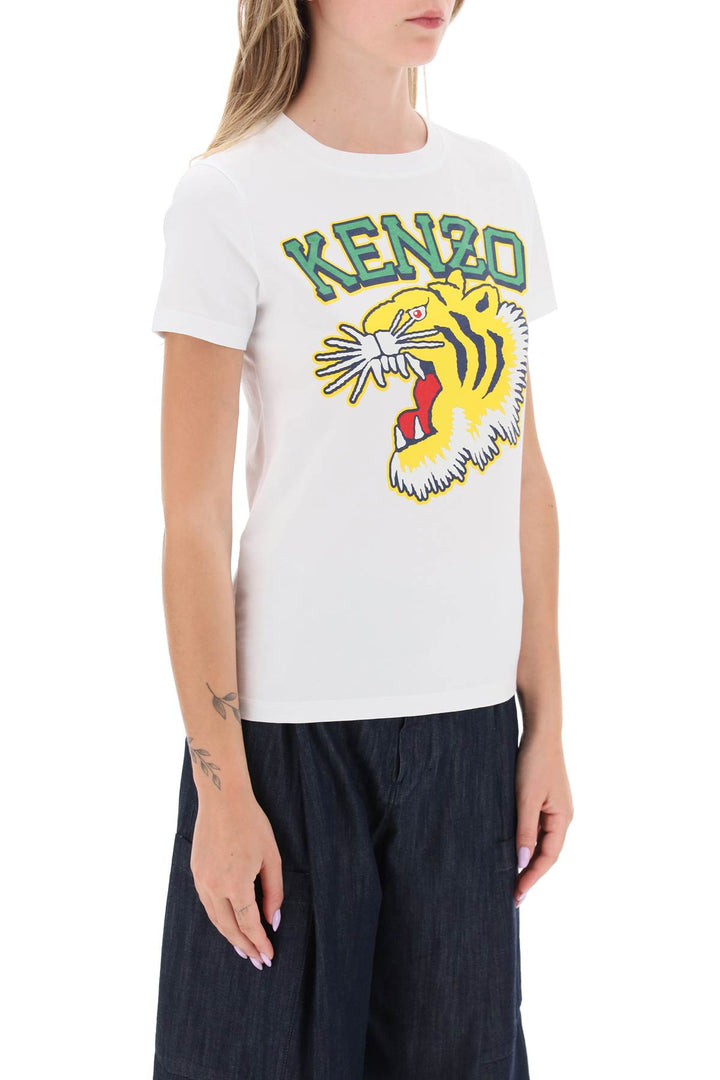 'Tiger Varsity Jungle' T Shirt - Kenzo - Women