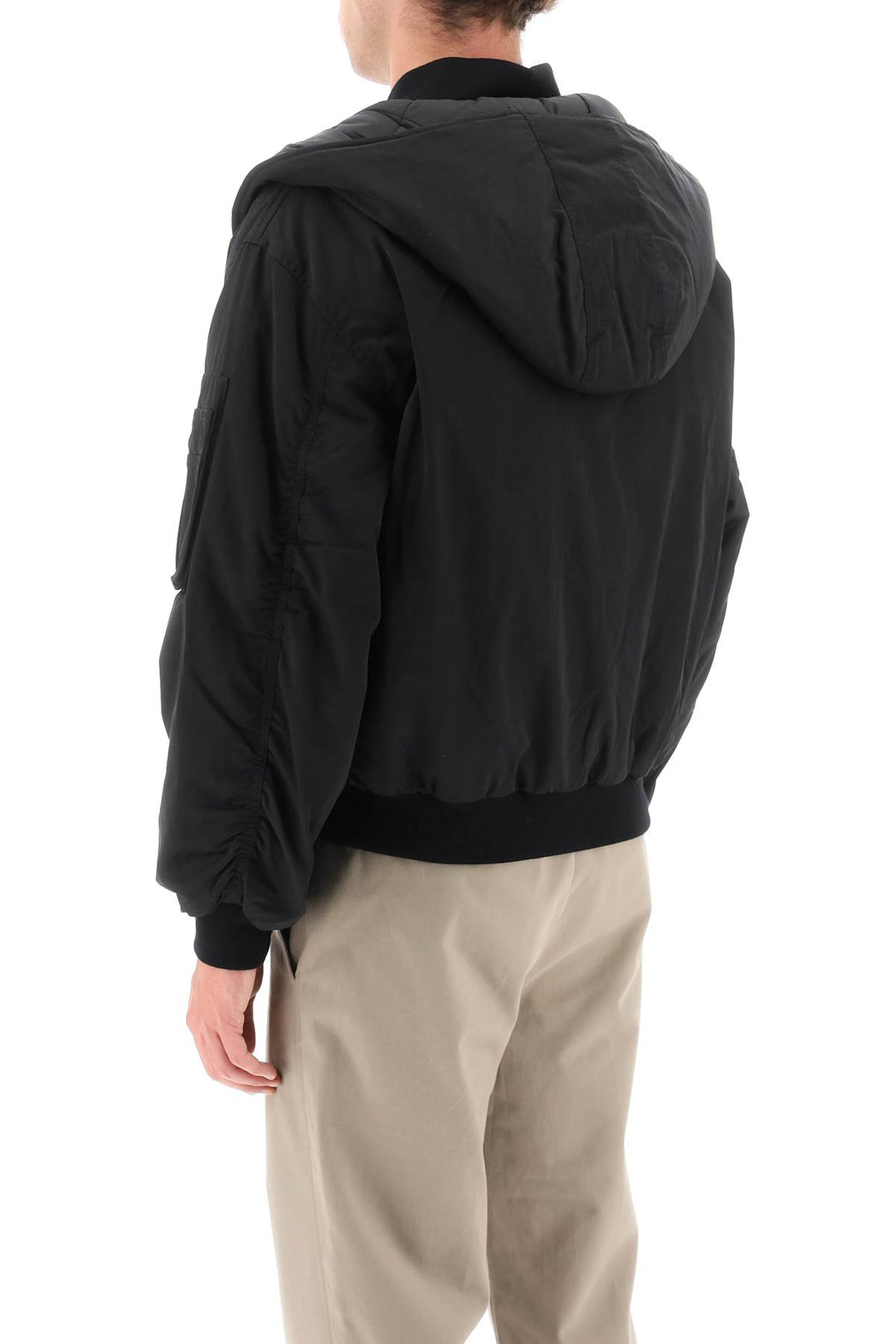 Padded Hooded Bomber Jacket - Kenzo - Men