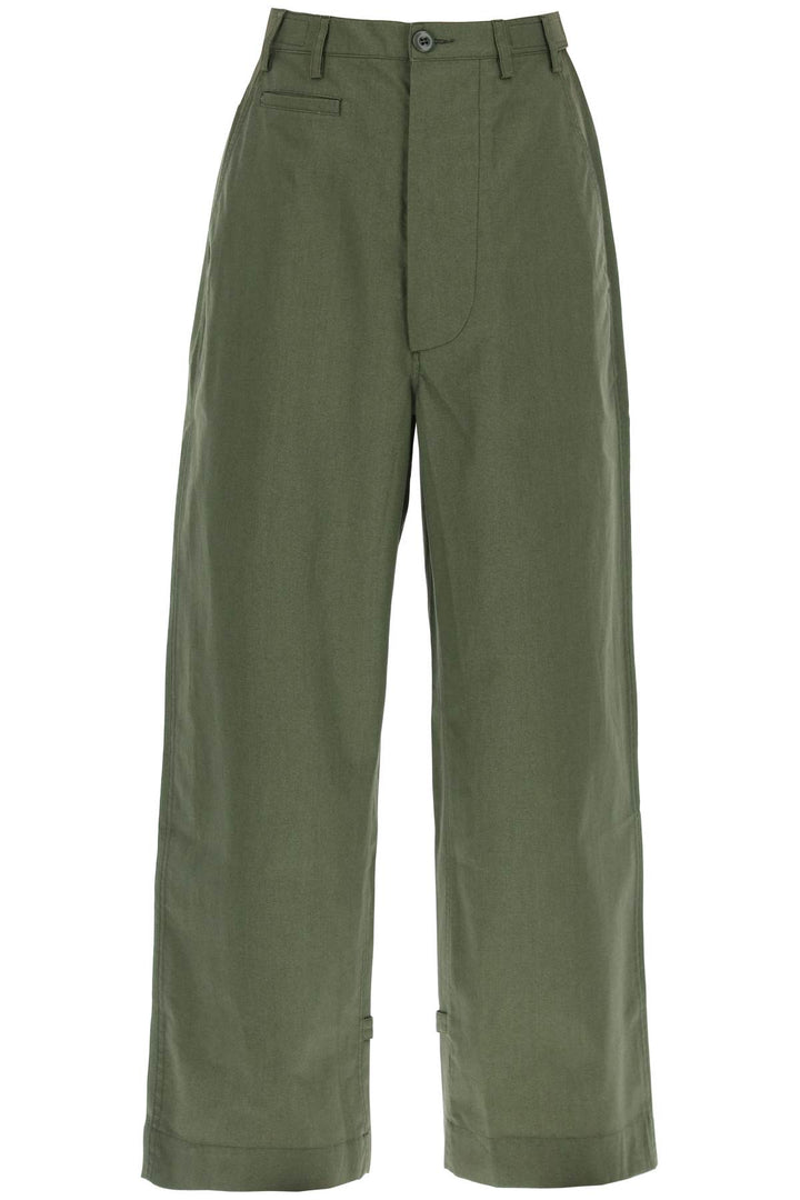 Oversized Cotton Pants - Kenzo - Men