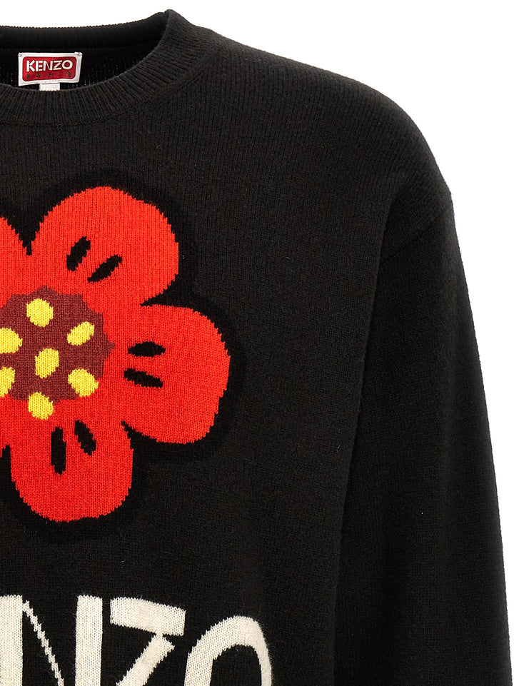 Boke Flower Sweater, Cardigans Black