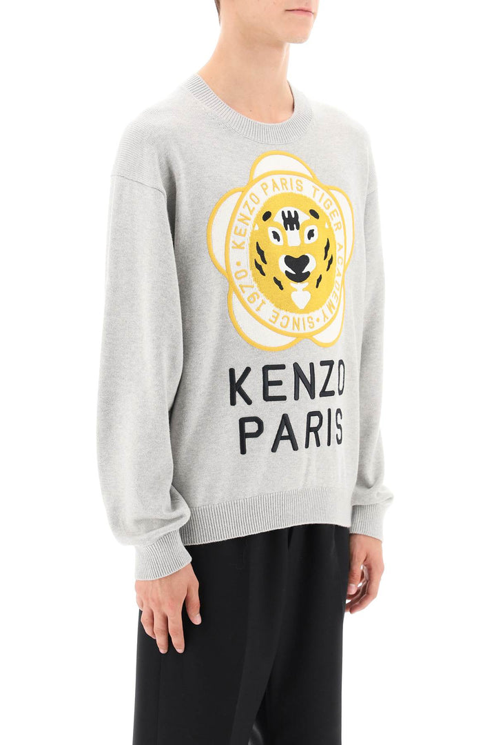 Tiger Academy Crew Neck Sweater - Kenzo - Men