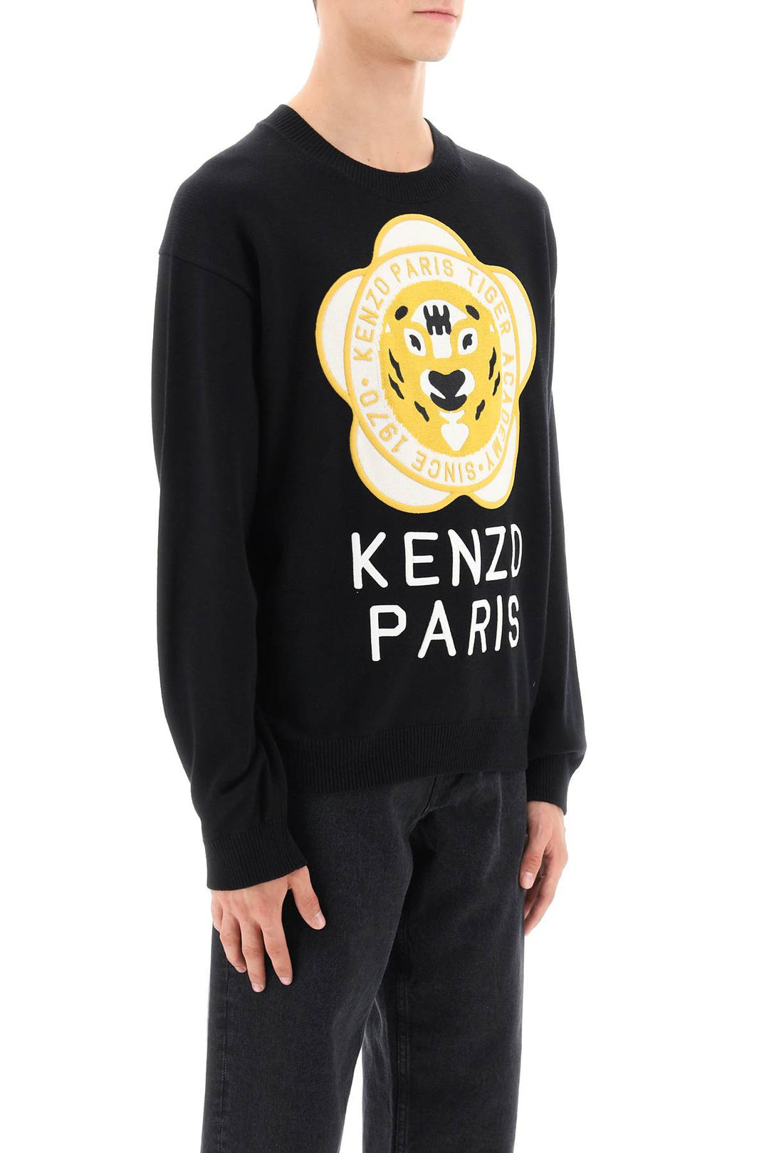 Tiger Academy Crew Neck Sweater - Kenzo - Men