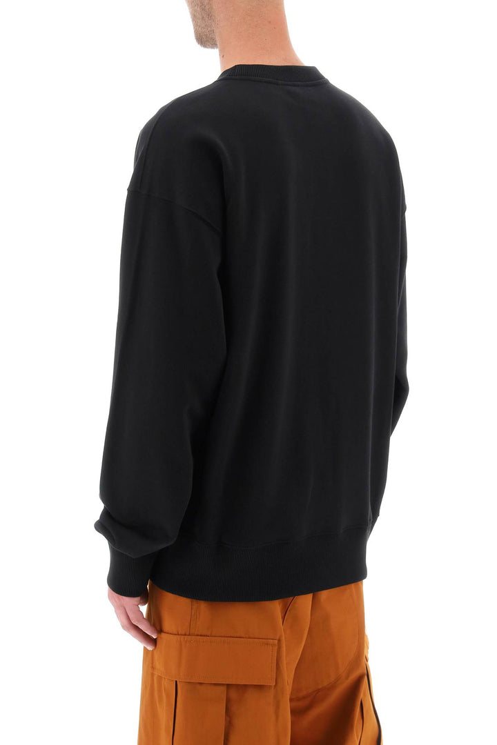 Crew Neck Sweatshirt With Kenzo Target Print - Kenzo - Men