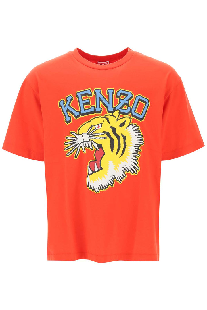 Tiger Varsity Jungle Oversized Tee - Kenzo - Men