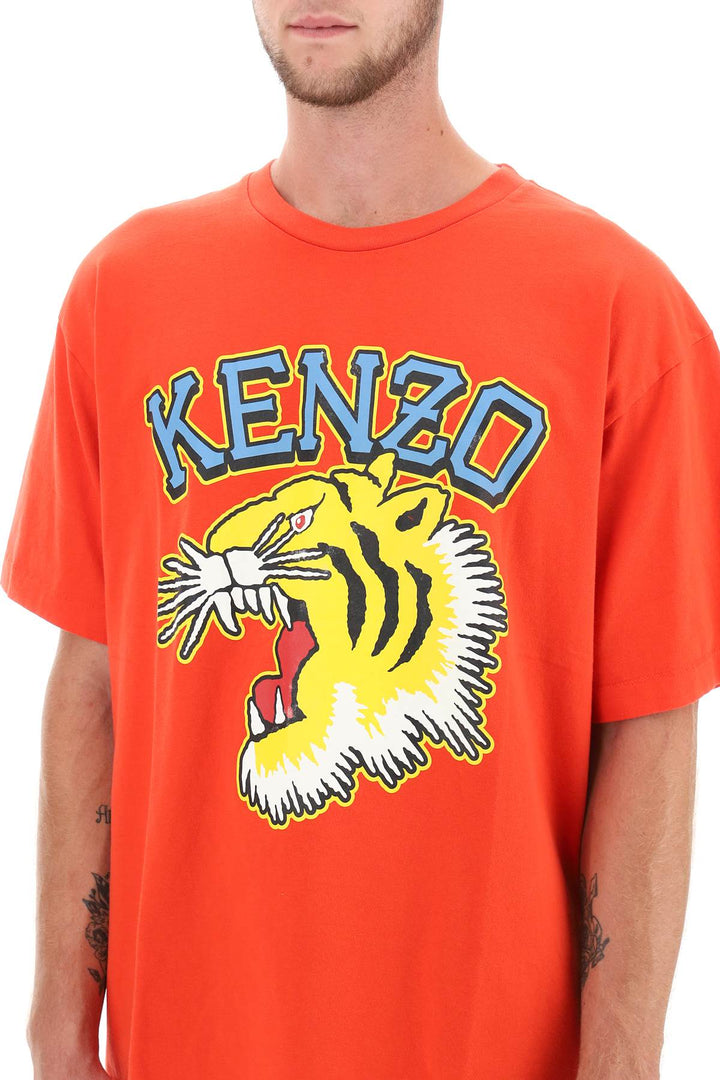 Tiger Varsity Jungle Oversized Tee - Kenzo - Men