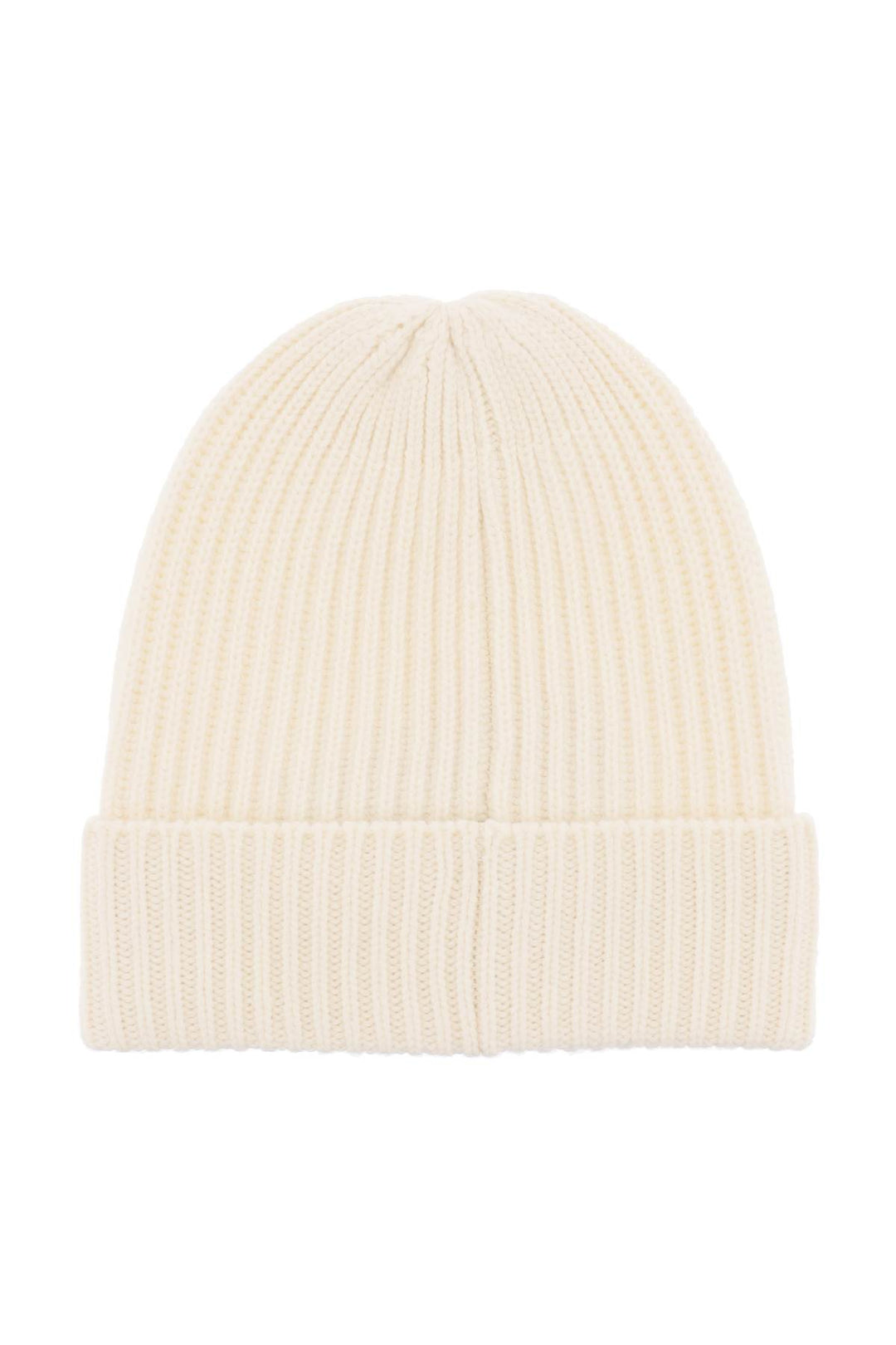 Ribbed Wool Beanie Hat - Kenzo - Men