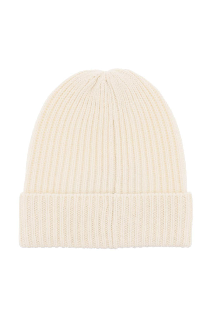 Ribbed Wool Beanie Hat - Kenzo - Men