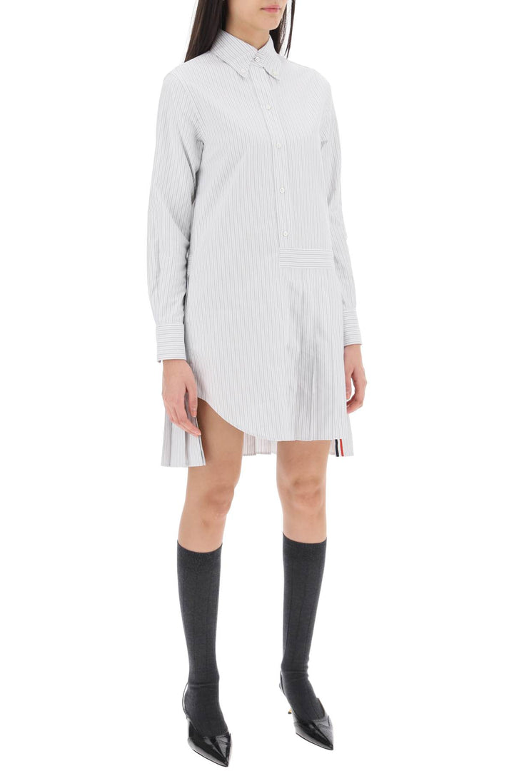 Striped Oxford Shirt Dress - Thom Browne - Women