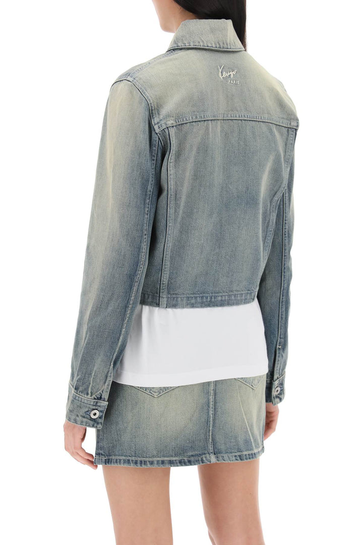 Japanese Denim Jacket - Kenzo - Women