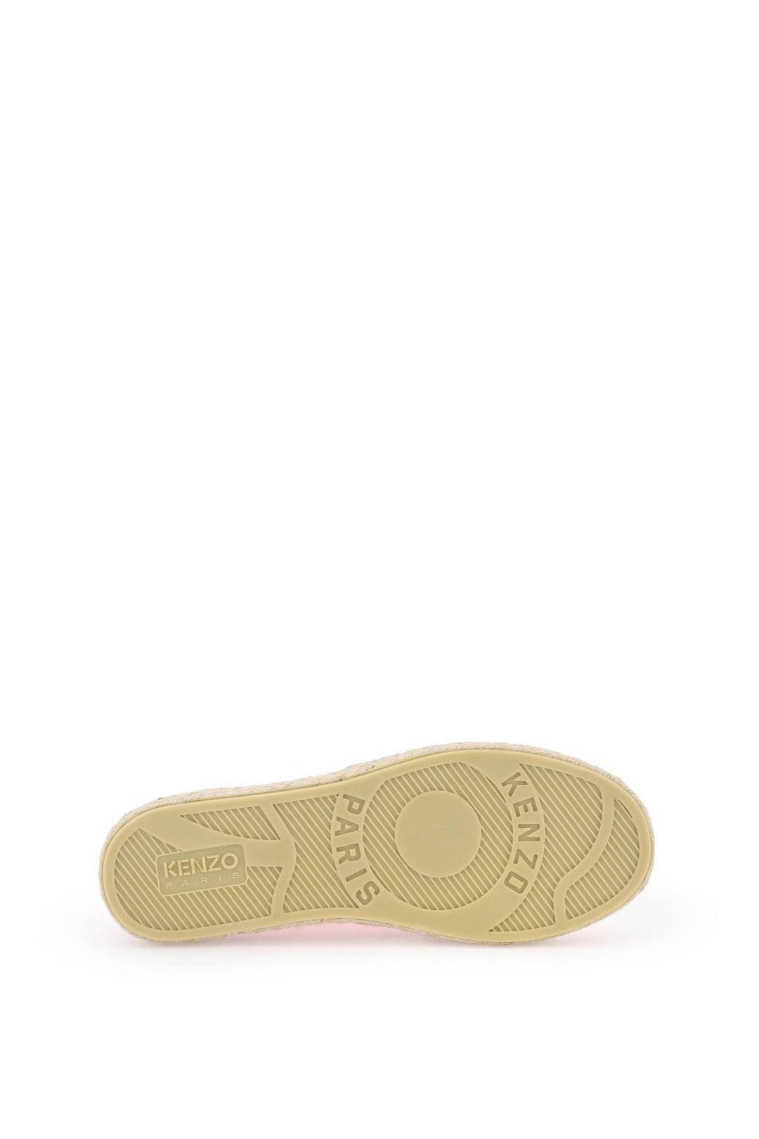 Canvas Espadrilles With Logo Embroidery - Kenzo - Women