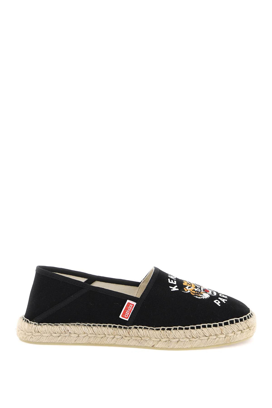 Canvas Espadrilles With Logo Embroidery - Kenzo - Men