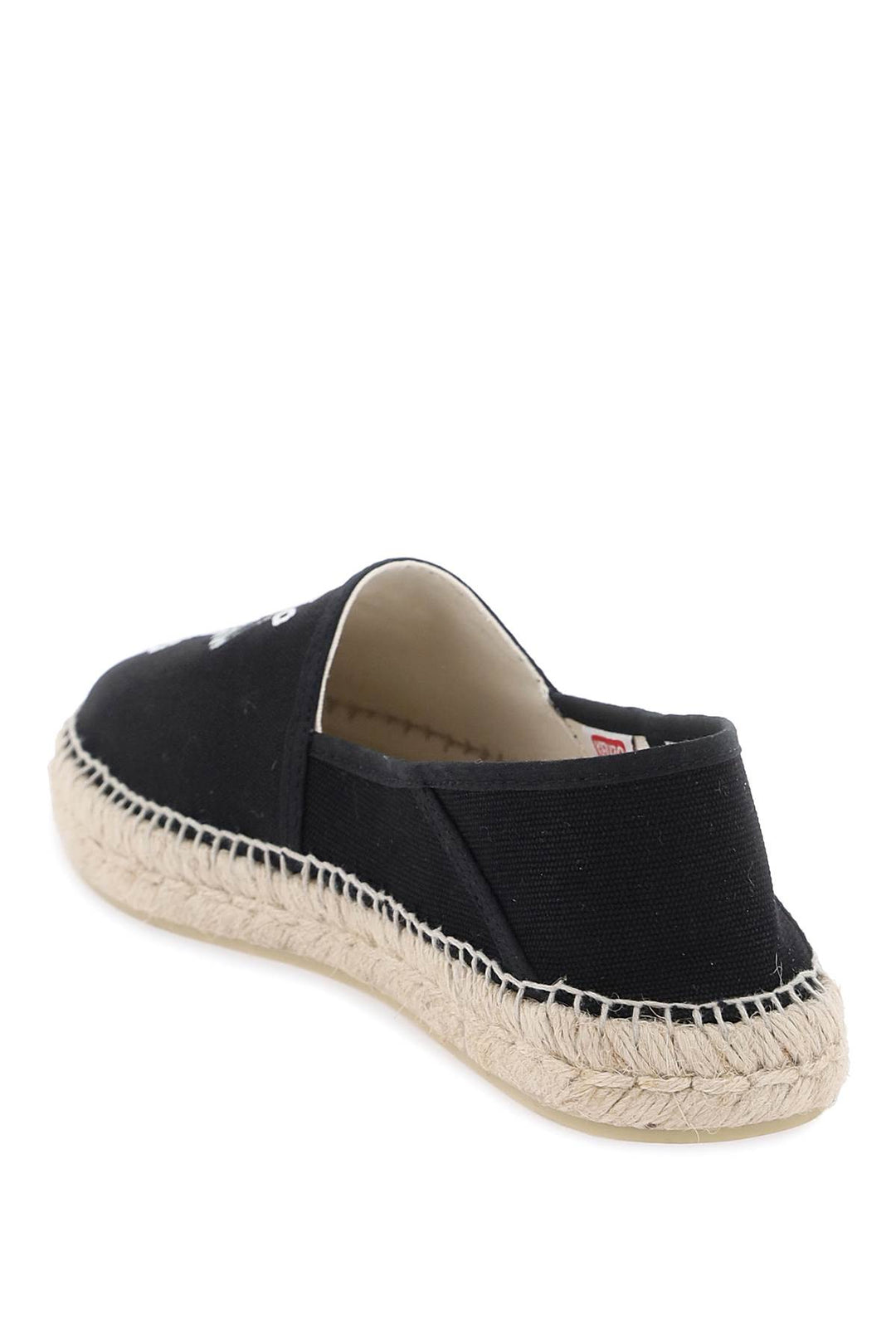 Canvas Espadrilles With Logo Embroidery - Kenzo - Women