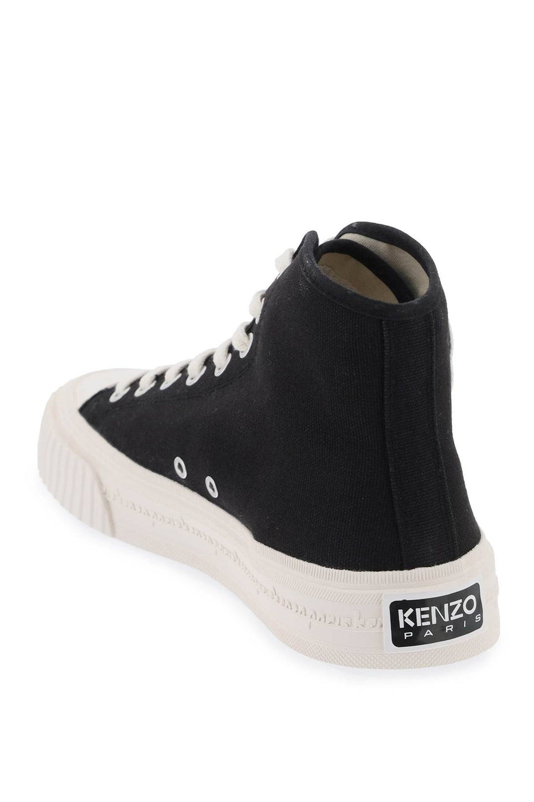 Canvas Kenzo Foxy High Top Sneakers - Kenzo - Women