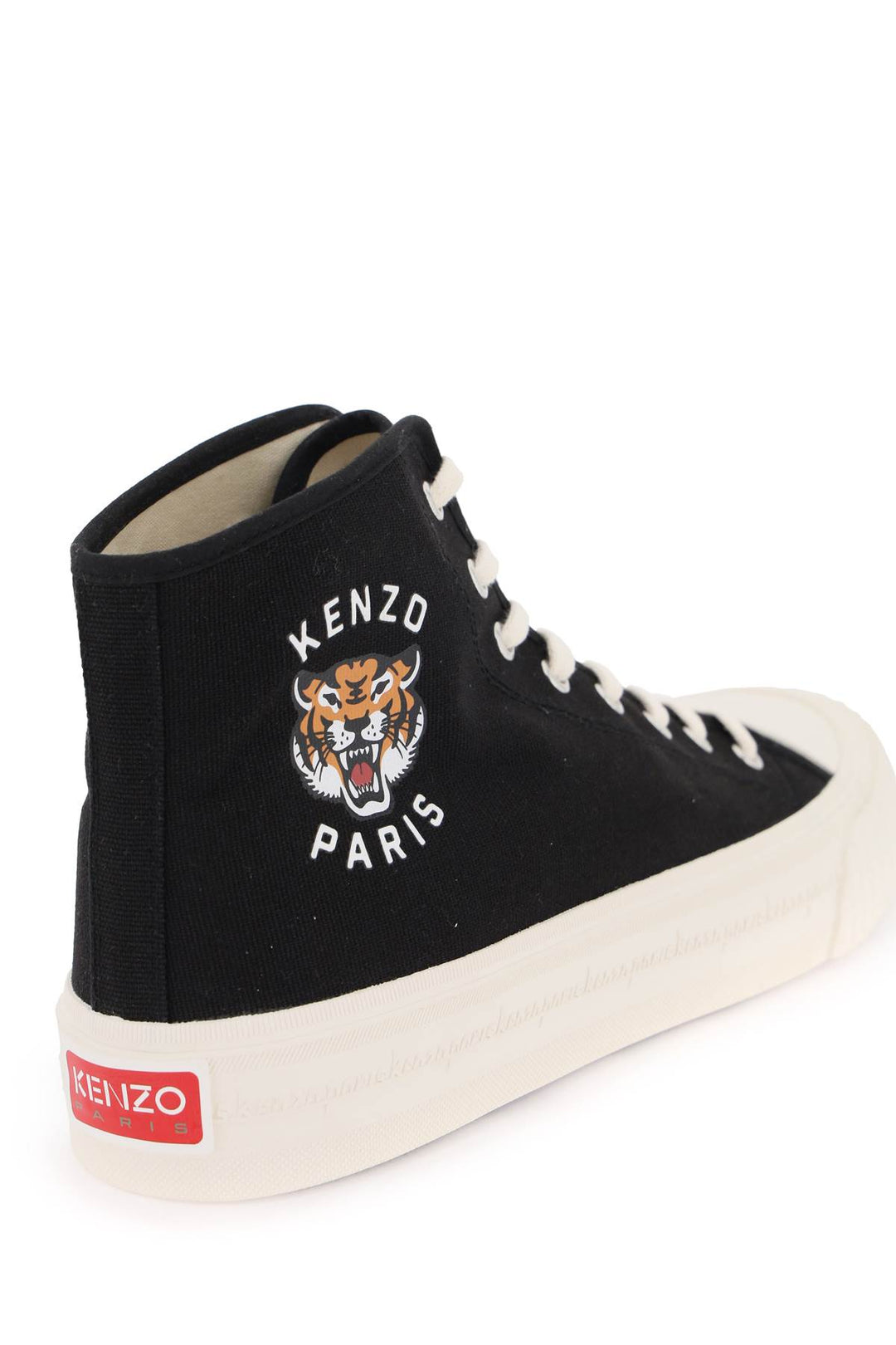 Canvas High Top Sneakers - Kenzo - Women