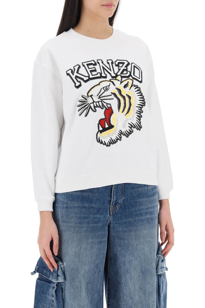 Tiger Varsity Crew Neck Sweatshirt - Kenzo - Women