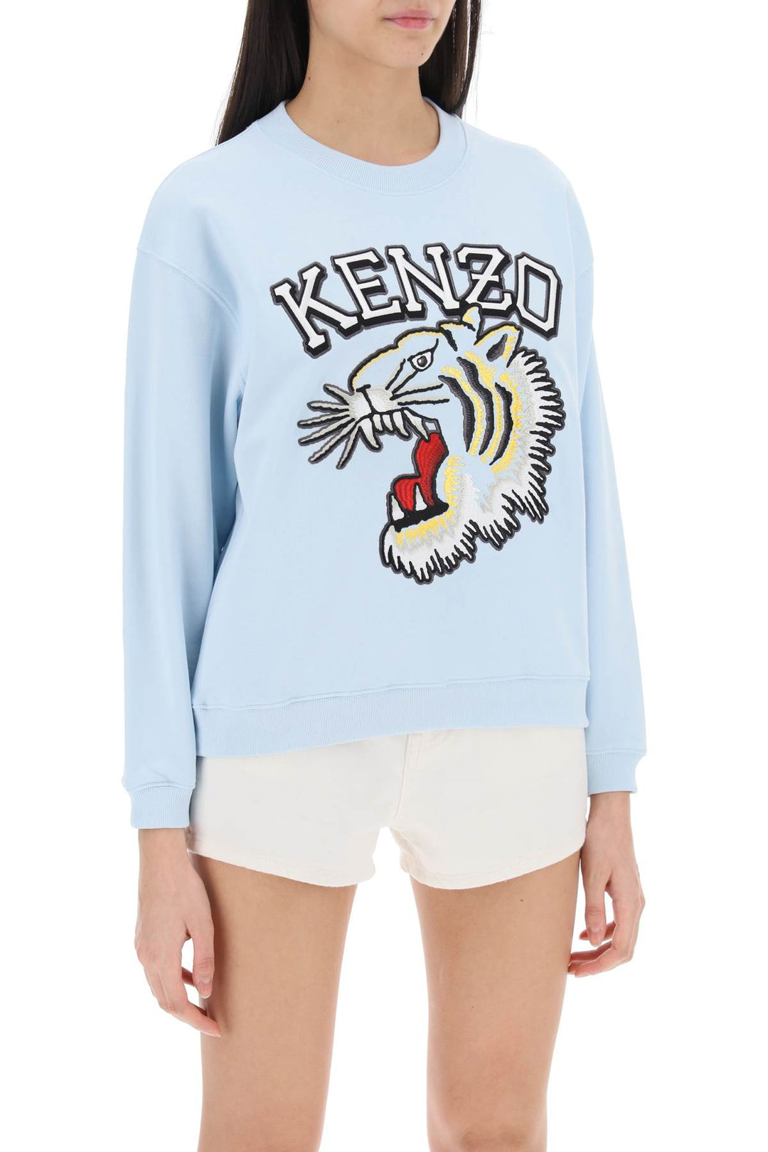 Tiger Varsity Crew Neck Sweatshirt - Kenzo - Women