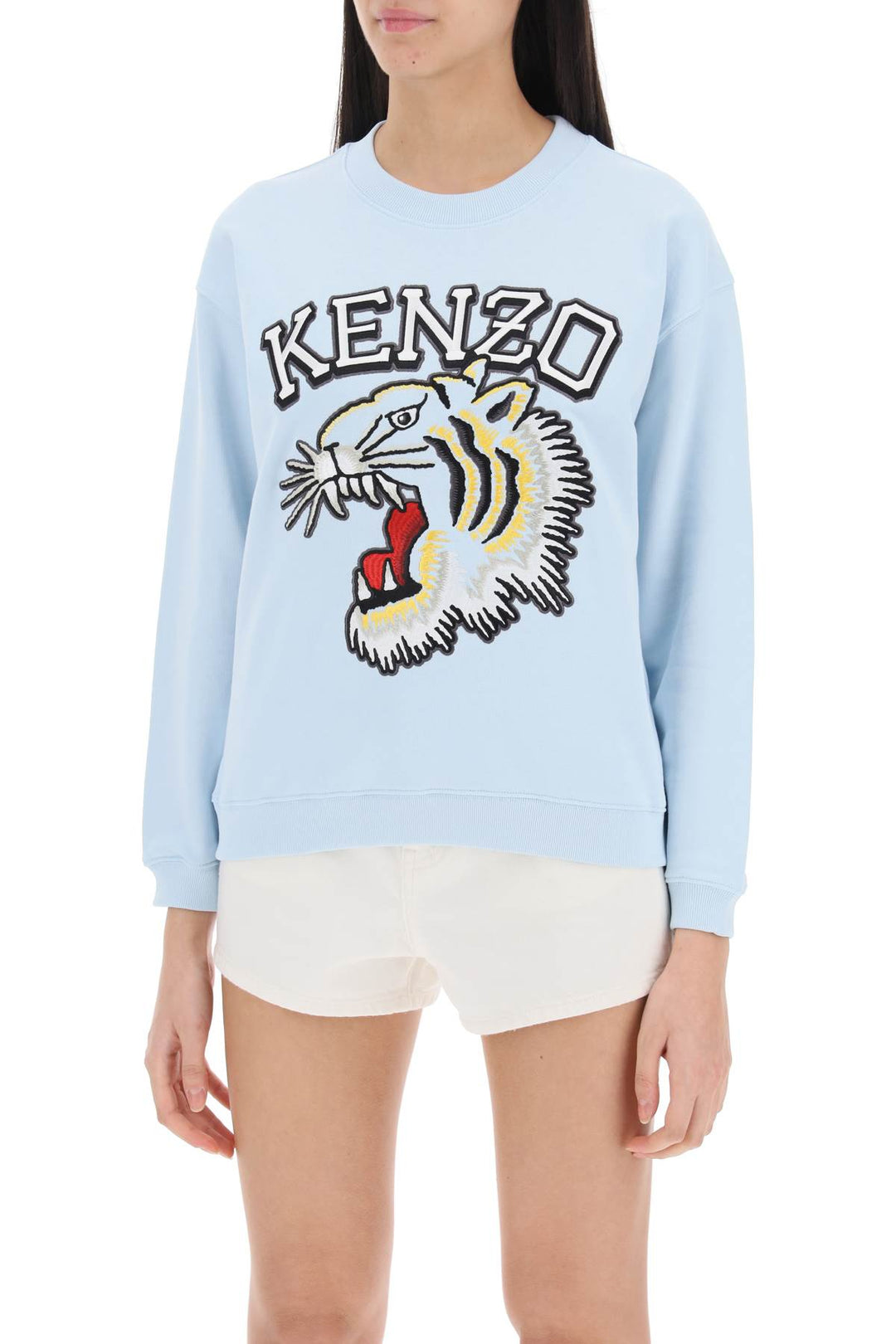 Tiger Varsity Crew Neck Sweatshirt - Kenzo - Women