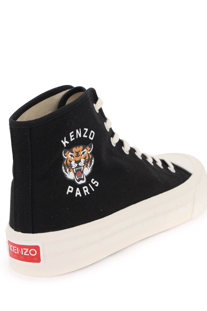 Canvas High Top Sneakers - Kenzo - Men