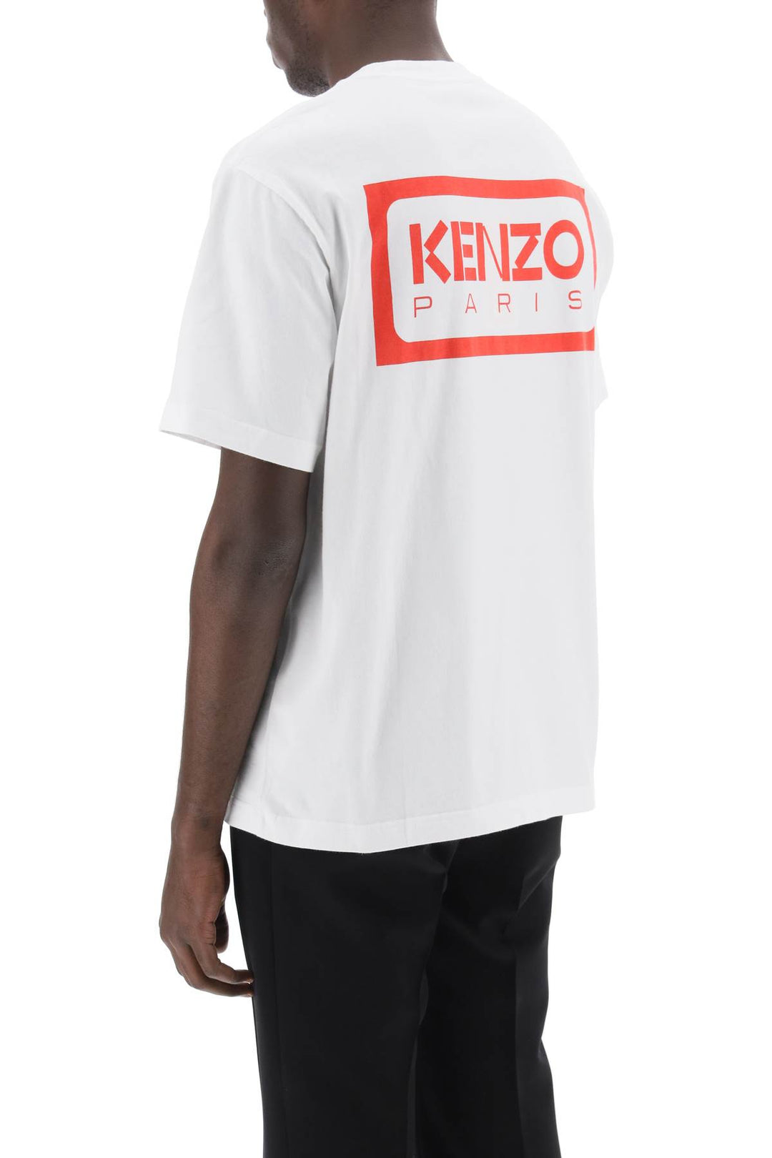 Crewneck Logo T Shirt - Kenzo - Men