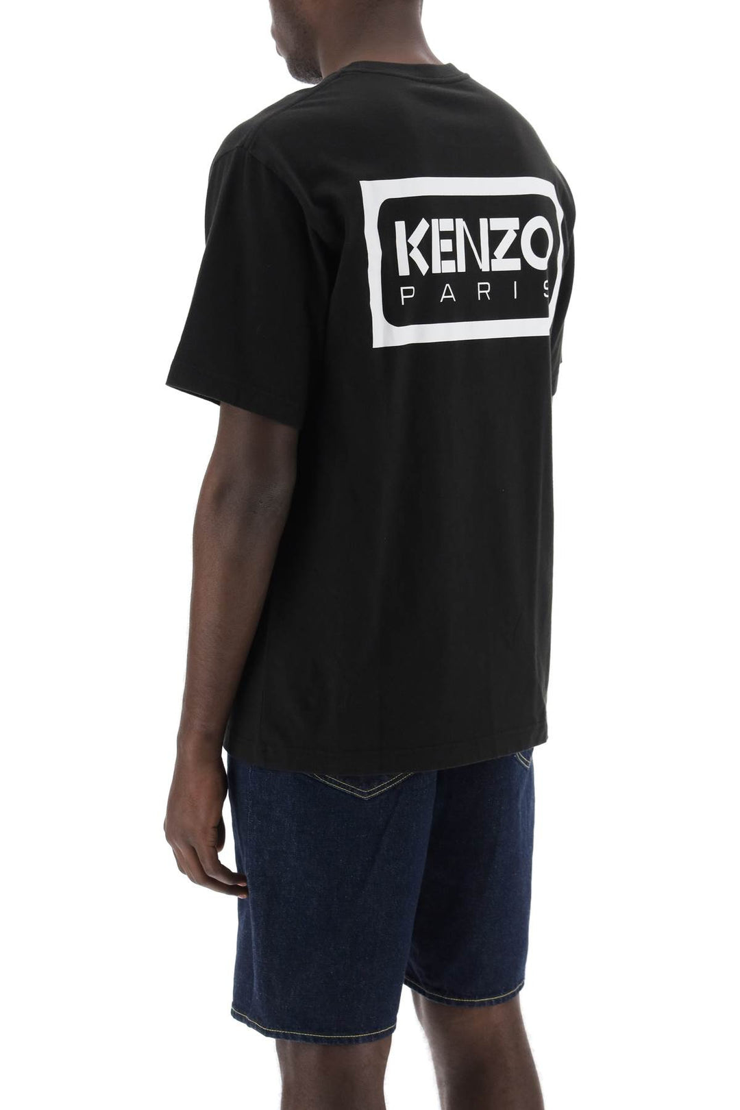 Crewneck Logo T Shirt - Kenzo - Men