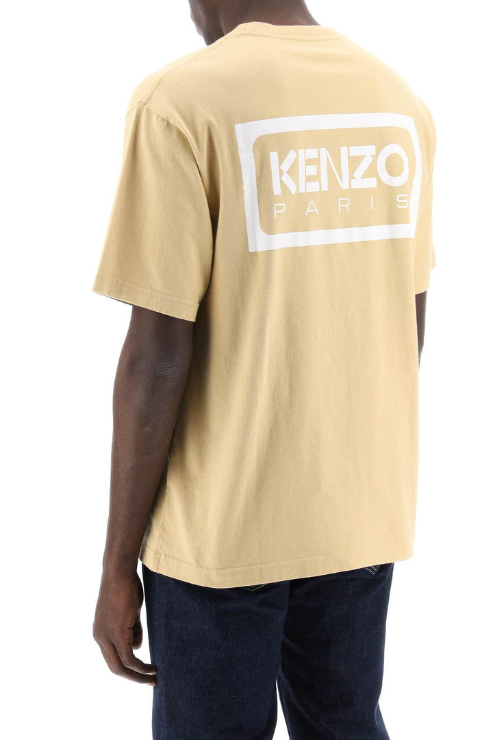 Crewneck Logo T Shirt - Kenzo - Men