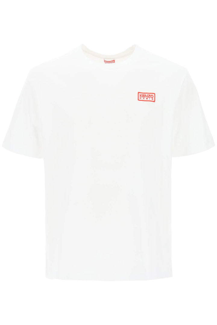 Crewneck Logo T Shirt - Kenzo - Men