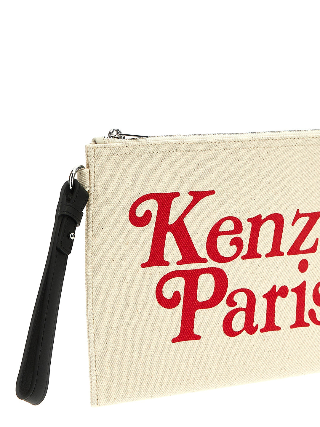 Kenzo Utility Clutch Beige