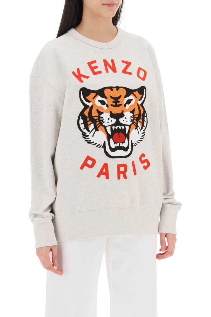 'Lucky Tiger' Oversized Sweatshirt - Kenzo - Women