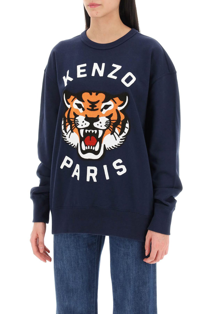 'Lucky Tiger' Oversized Sweatshirt - Kenzo - Women