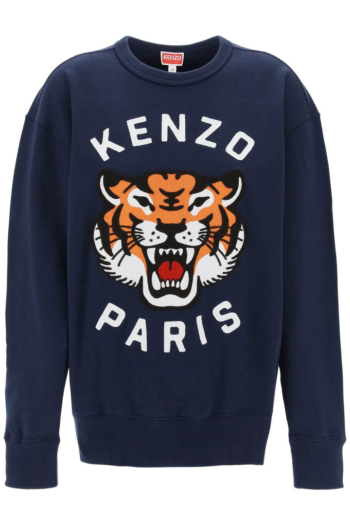 'Lucky Tiger' Oversized Sweatshirt - Kenzo - Women