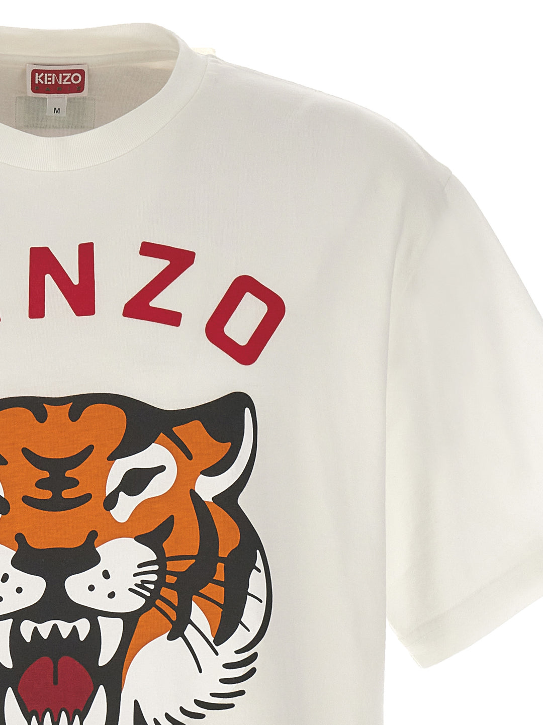 Lucky Tiger T-Shirt White