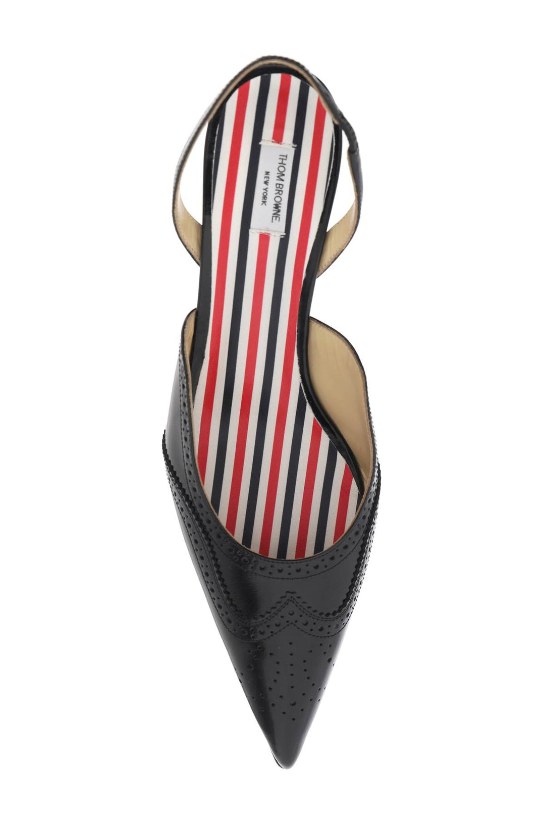 Brogue Slingback Pumps - Thom Browne - Women