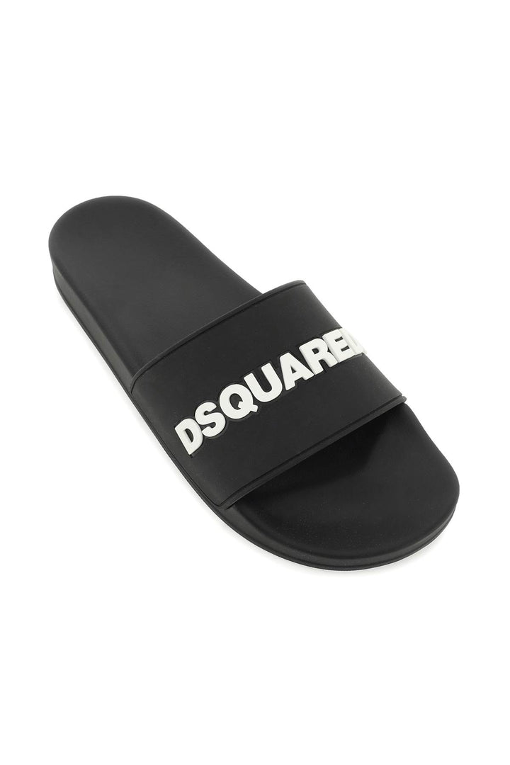 Logo Rubber Slides - Dsquared2 - Men