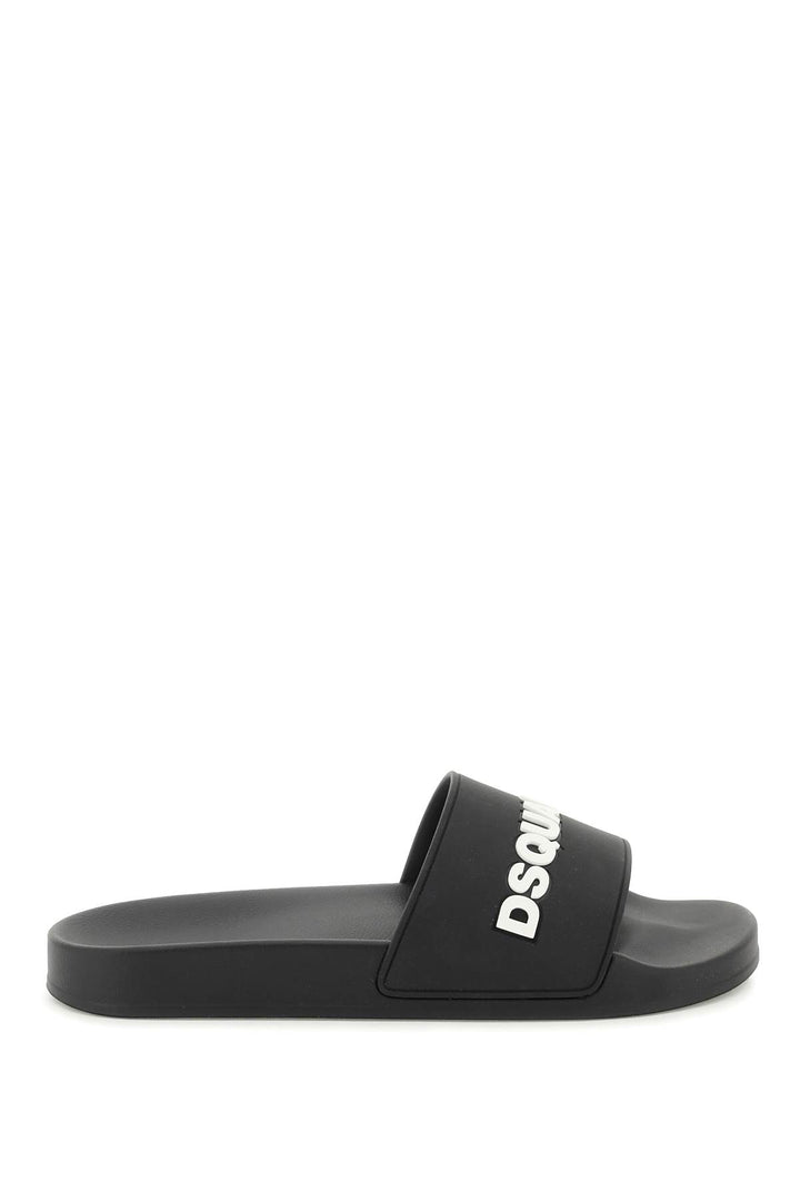 Logo Rubber Slides - Dsquared2 - Men