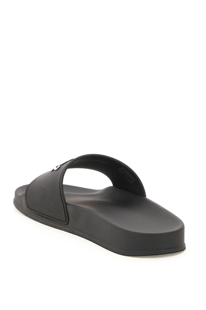 'Ceresio 9' Rubber Slides - Dsquared2 - Men