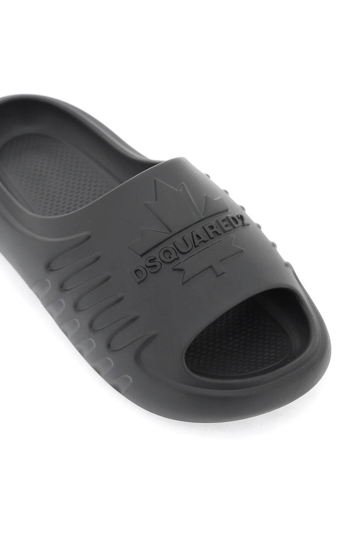 Rubber Oversized Slides - Dsquared2 - Men