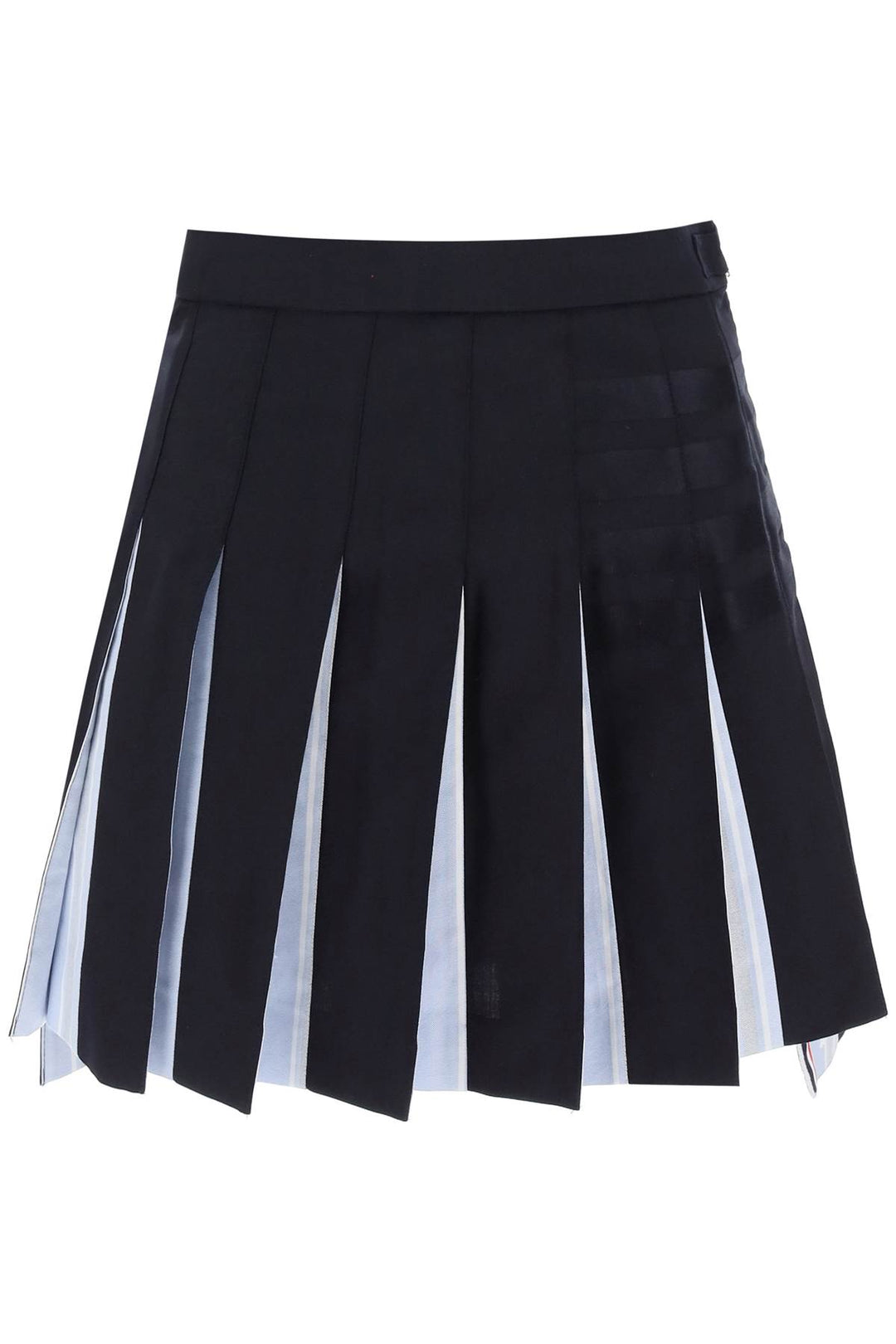 4 Bar Pleated Mini Skirt - Thom Browne - Women