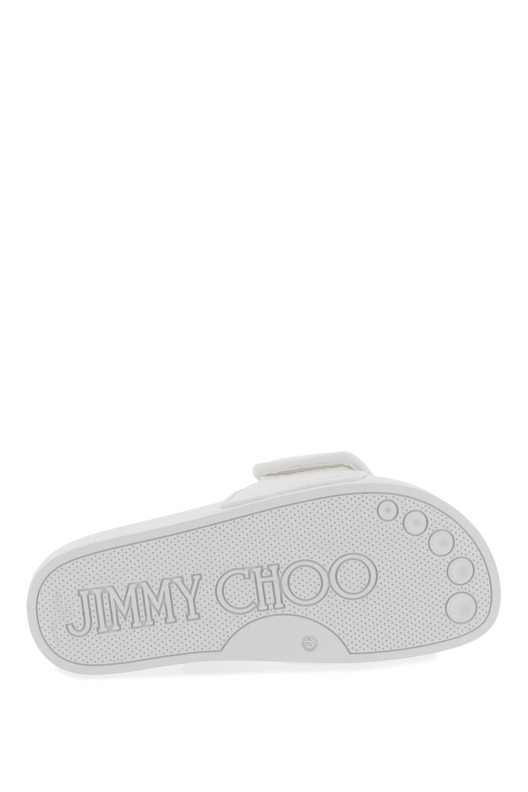 Fitz Slides With Lycra Logoed Bang - Jimmy Choo - Men