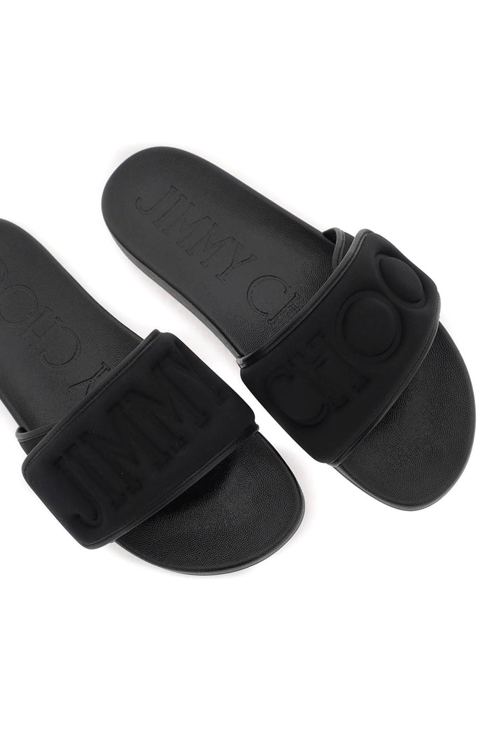 Slides With Logo - Jimmy Choo - Men