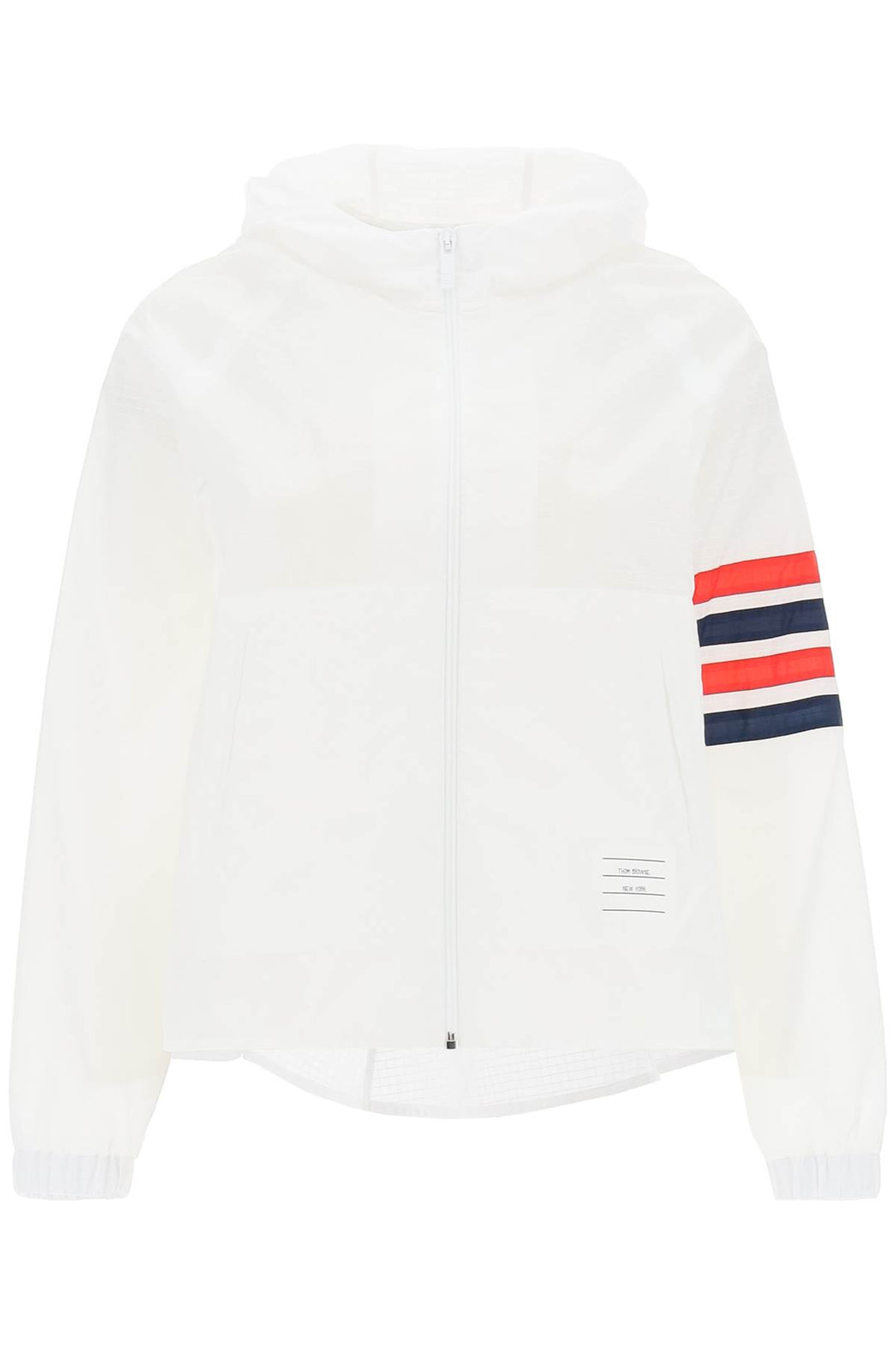 4 Bar Jacket In Ripstop - Thom Browne - Women